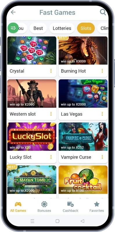 The Melbet app offers users from Pakistan a wide range of slots